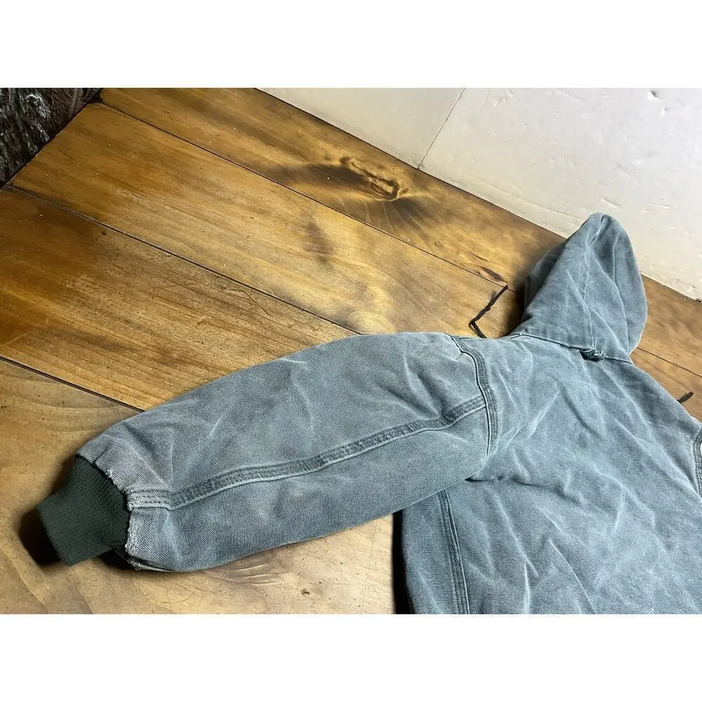 Vintage Carhartt Green Youth Small Distressed JQ643
